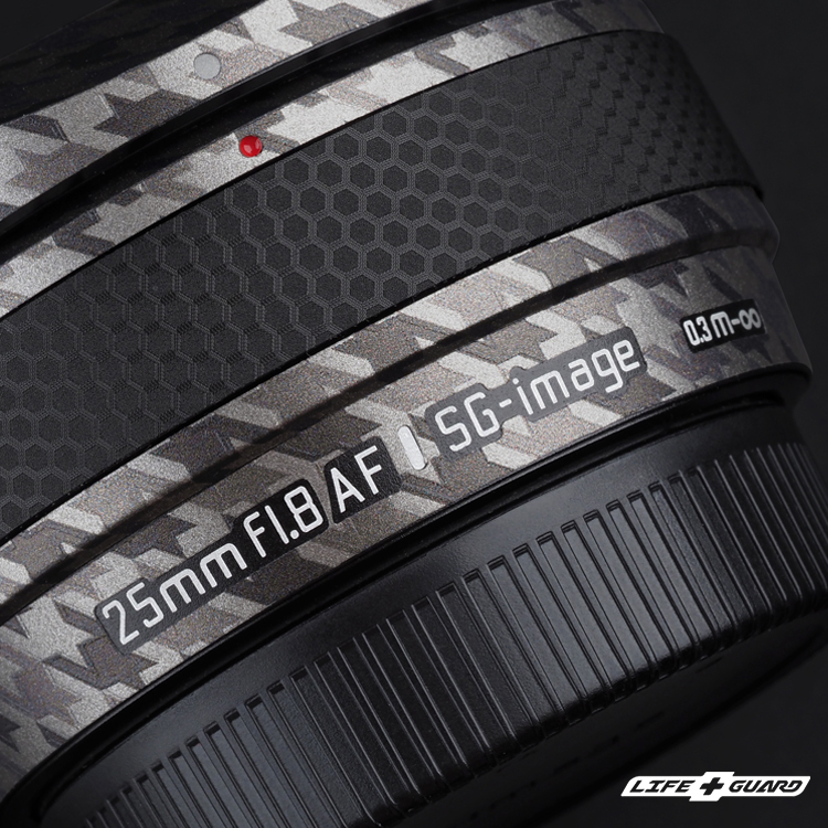 LIFE+GUARD SG image AF 25mm F1.8 專用鏡頭貼膜｜質感設計