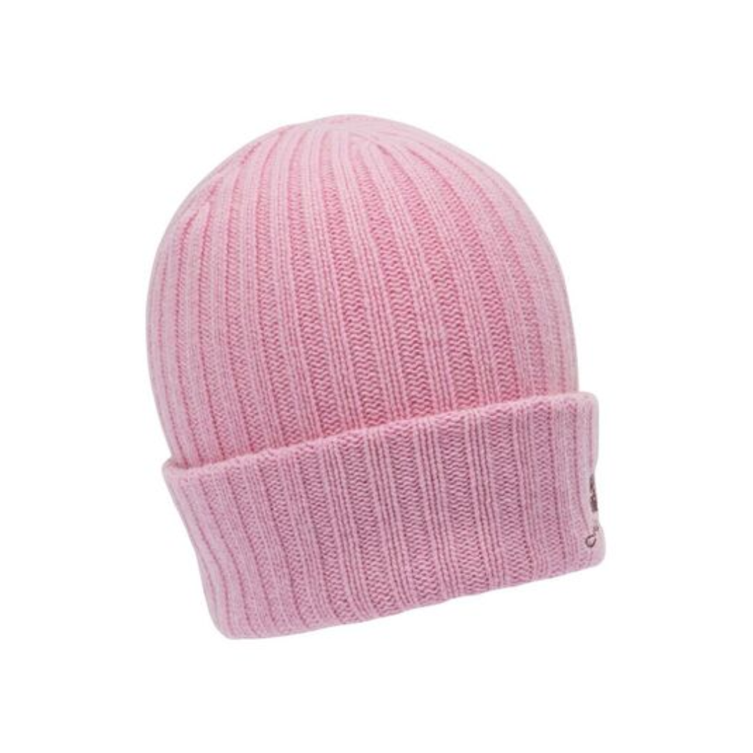 1FF0101-396 [GANNI] Wool Blend Beanie Pink (SS26) #B3020103 (P-EU-E)