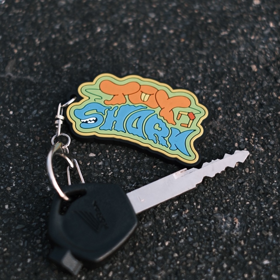 【鯊魚娃娃機 ToyShark】鯊魚娃娃機 LOGO鑰匙圈