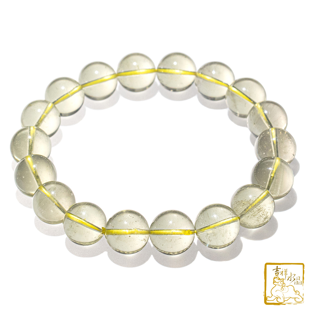 Libyan Gold Tektite Bracelet 11mm
