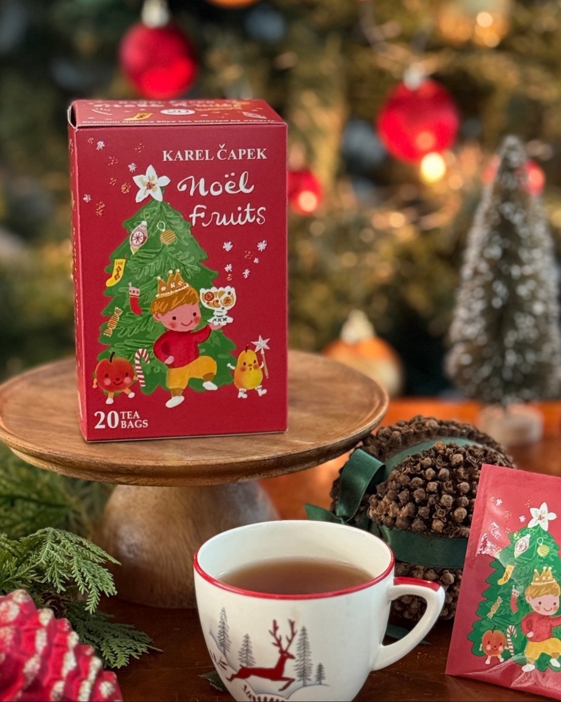 【預購商品】日本 Karel Čapek 山田詩子 聖誕水果茶 (20入/盒)