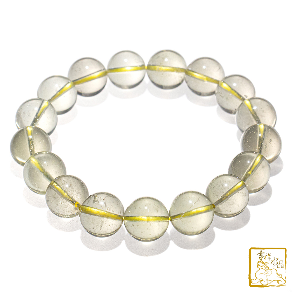 Libyan Gold Tektite Bracelet 12mm