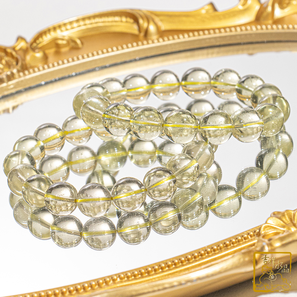 Libyan Gold Tektite Bracelet 12mm