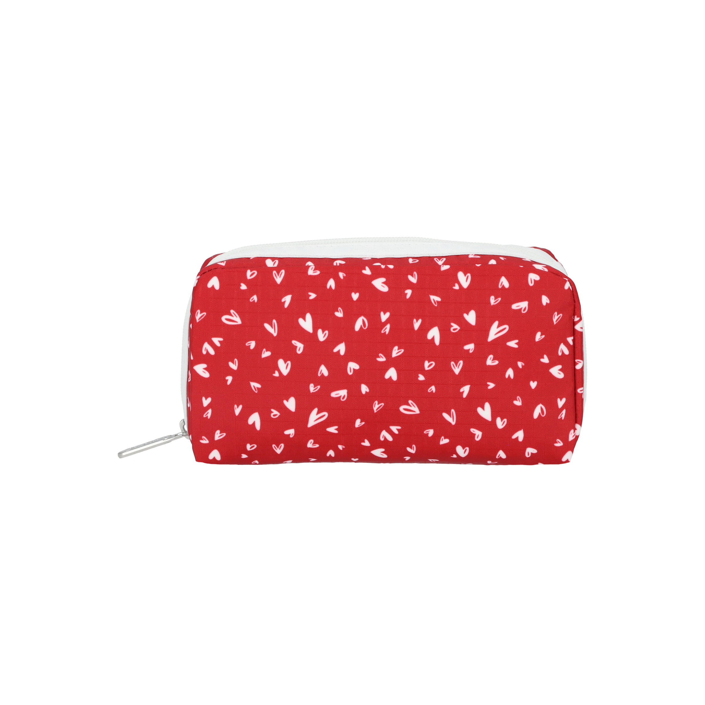 長形化妝袋 (RED MINI HEARTS WH)