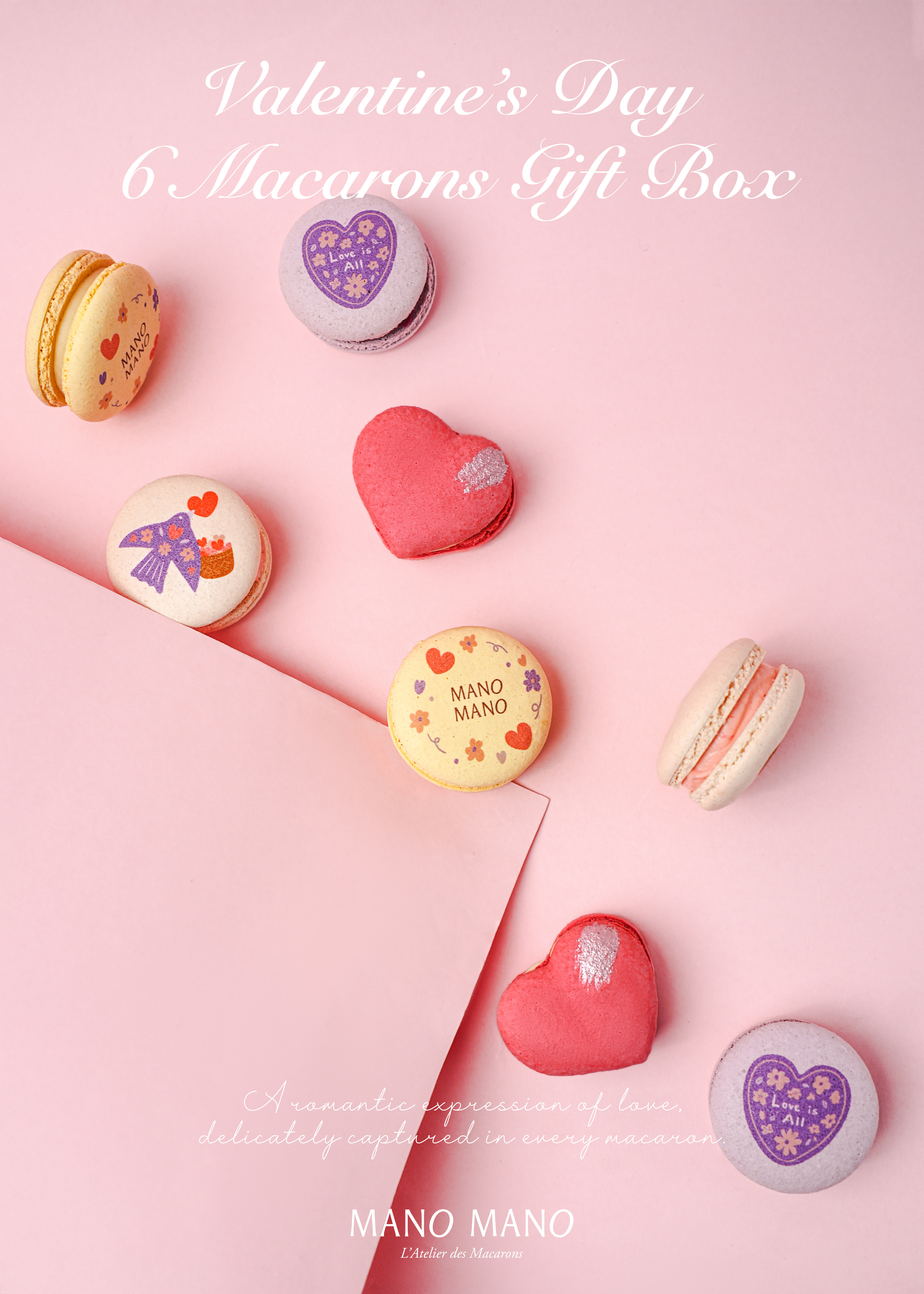 心動限定｜情人節6入馬卡龍禮盒