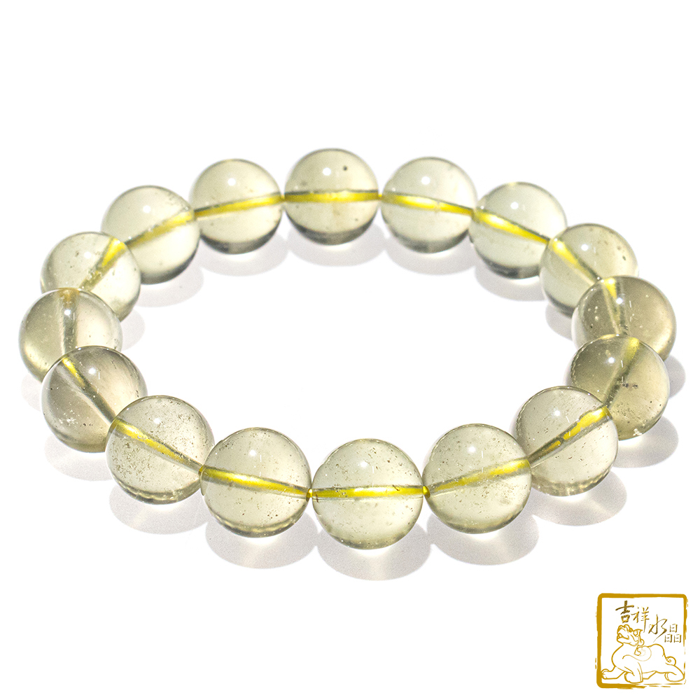 Libyan Gold Tektite Bracelet 13mm