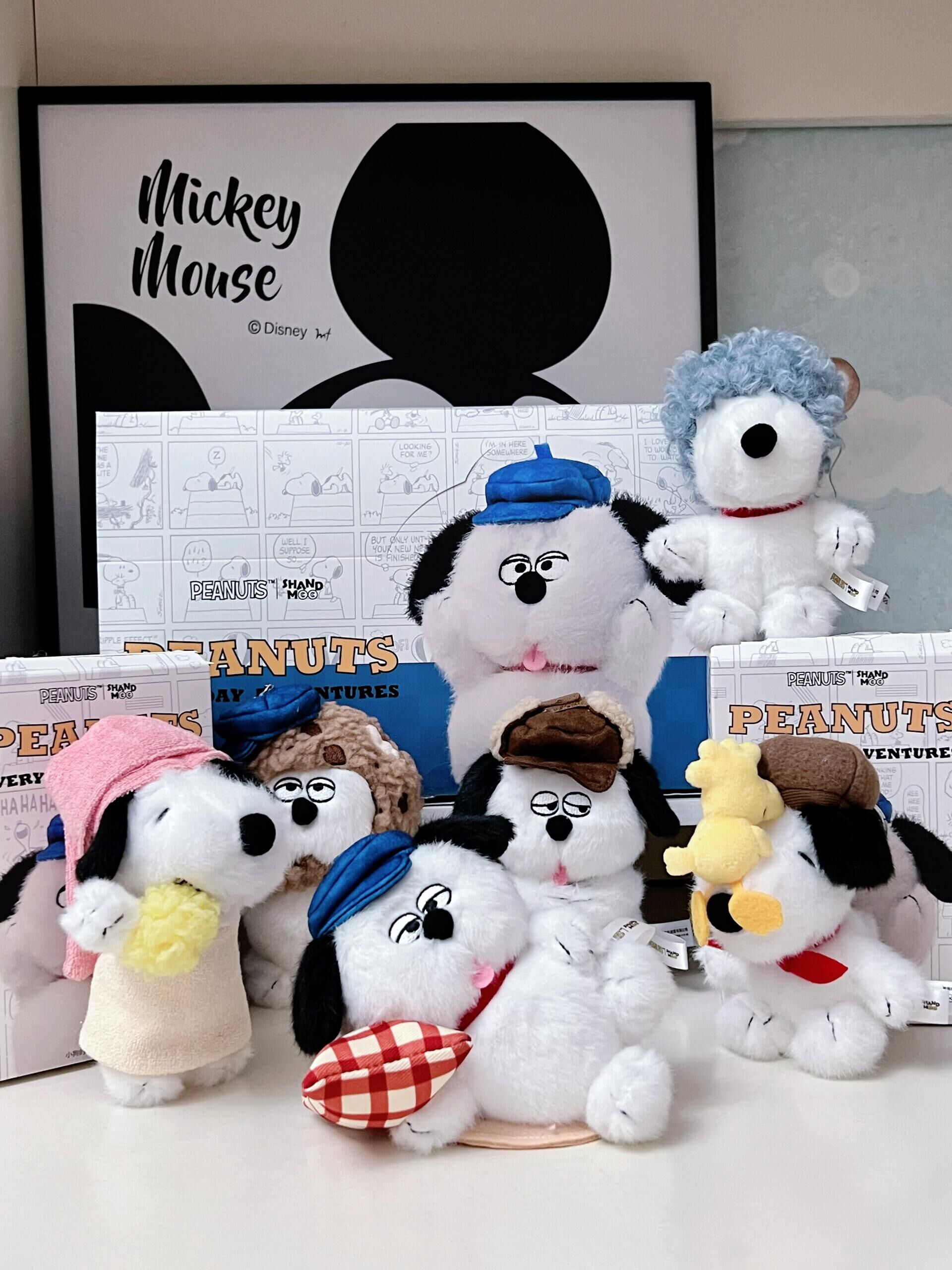 PEANTUS Snoopy 正版授權 小狗的隨機事件 毛絨吊飾 鑰匙圈 盲盒 6+1款 (任買兩件7-11免運)/預購