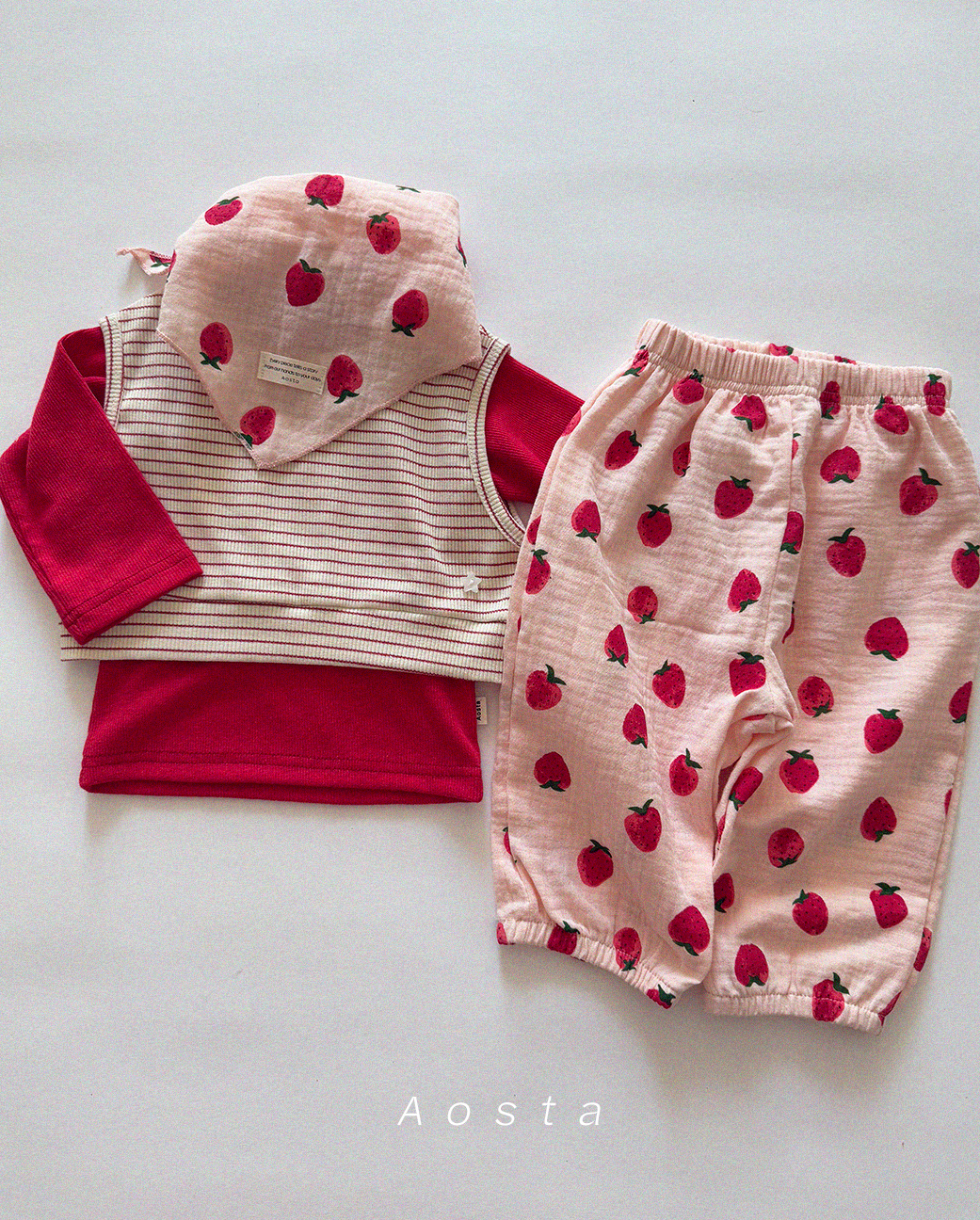 草莓派對褲