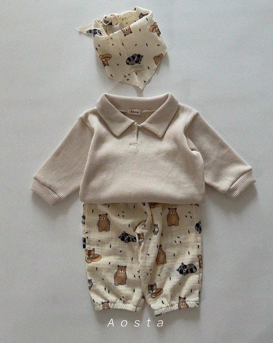 森林動物日常褲