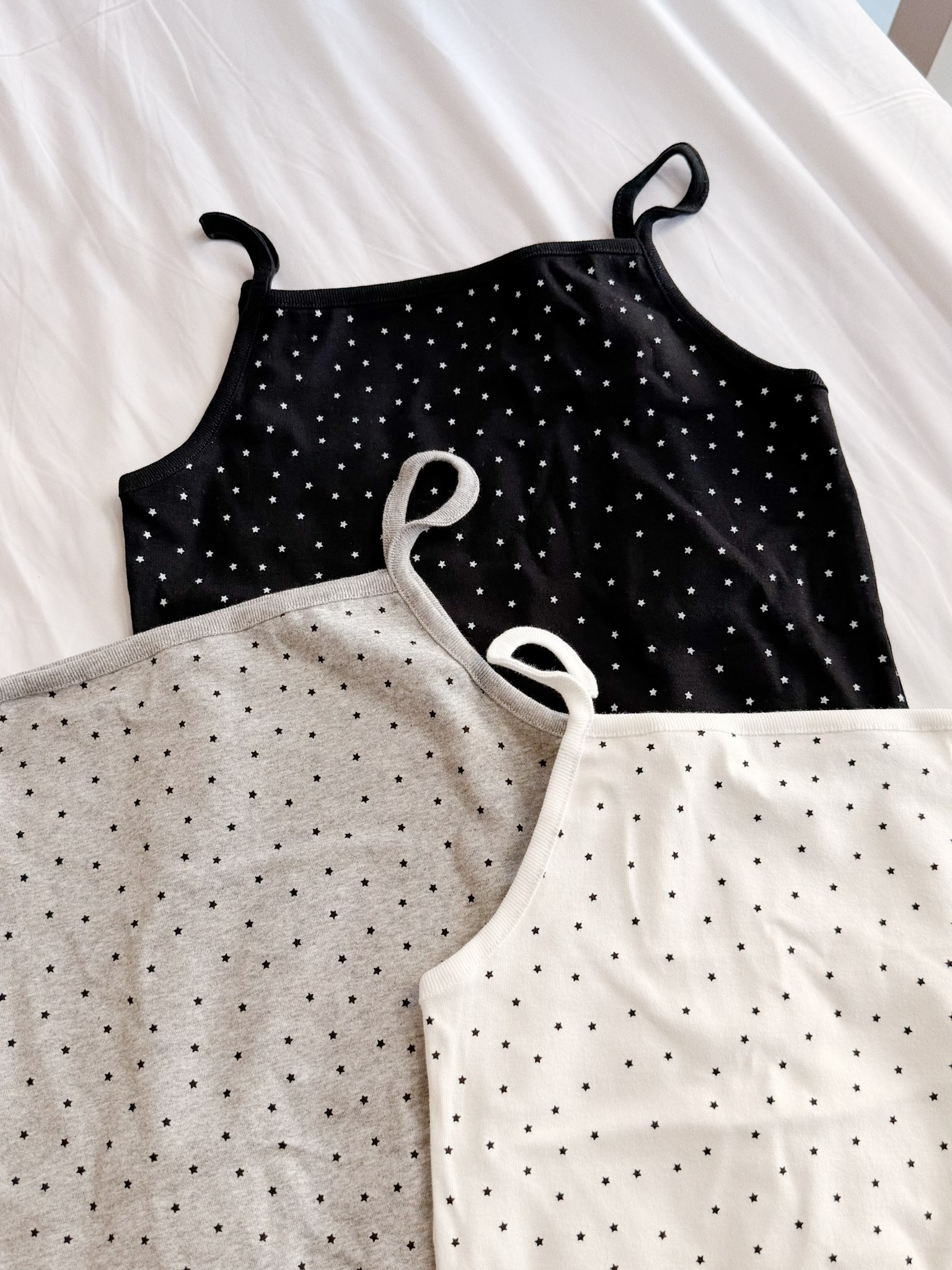 V0138｜韓系滿滿星星點吊帶小背心⋆✴︎˚｡⋆