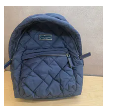 [S] MARC JACOBS AZURE BLUE M0011321-419 QUILTED NYLON BACKPACK, 196611262996 (SMJ628)
