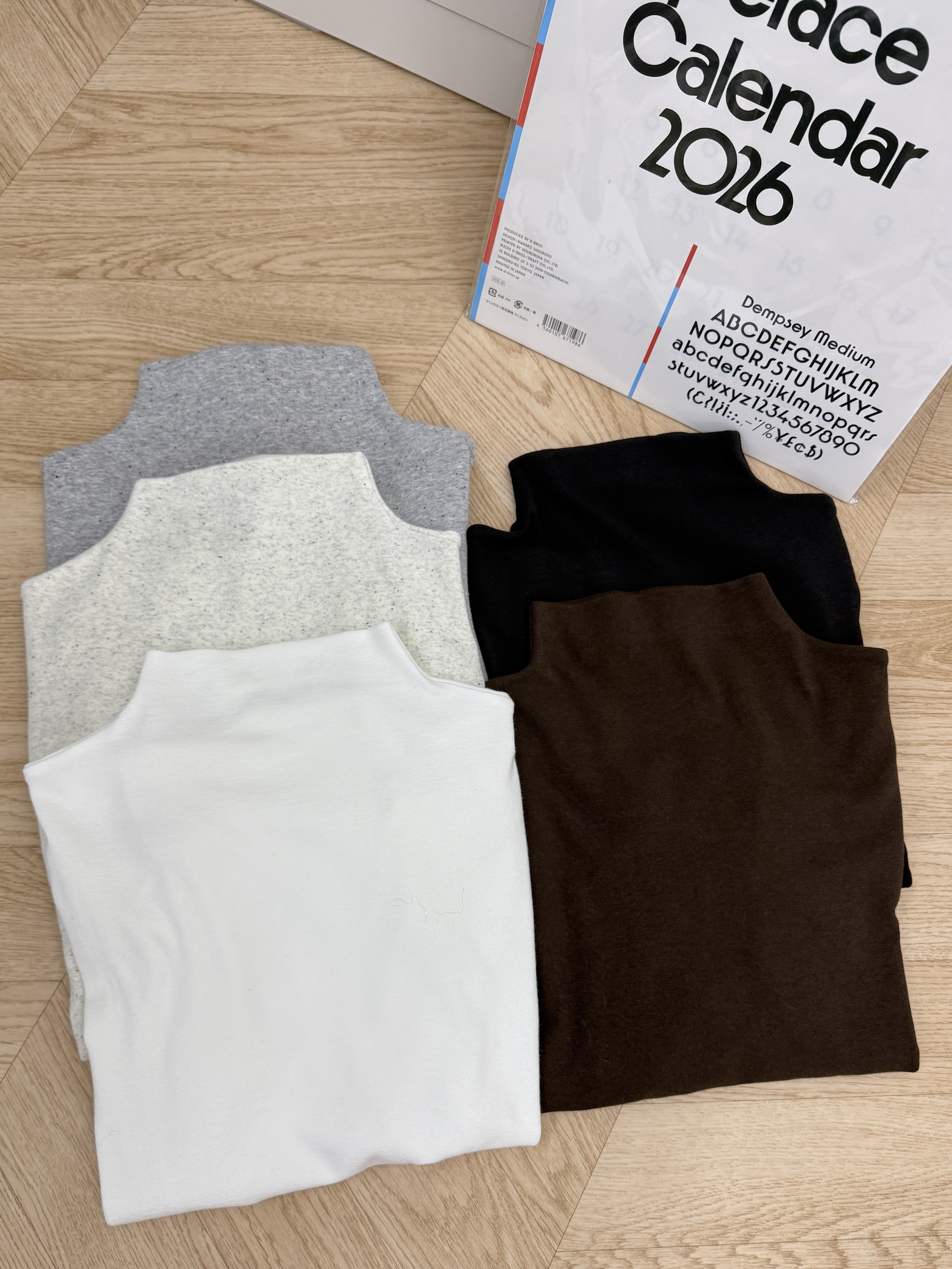 立領親膚內搭上衣*5色