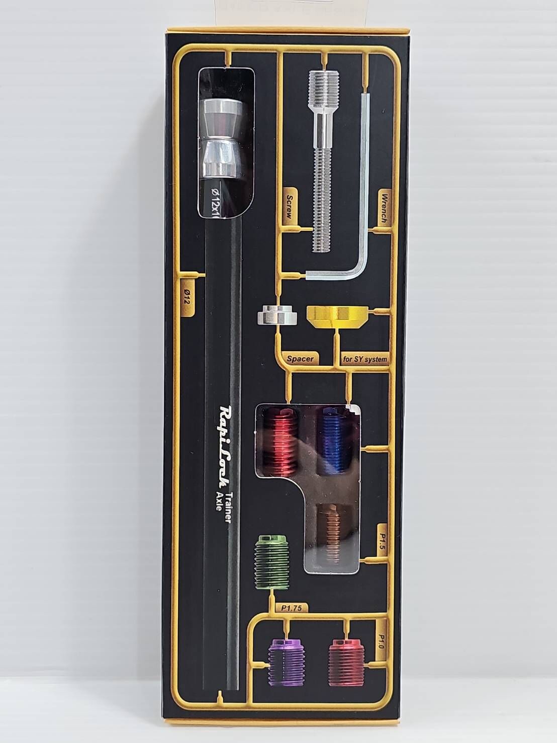 RapiLock Trainer Axle 164 室內訓練台用 碟煞登山車 貫通軸快拆組(後輪) Super Boost φ12×157