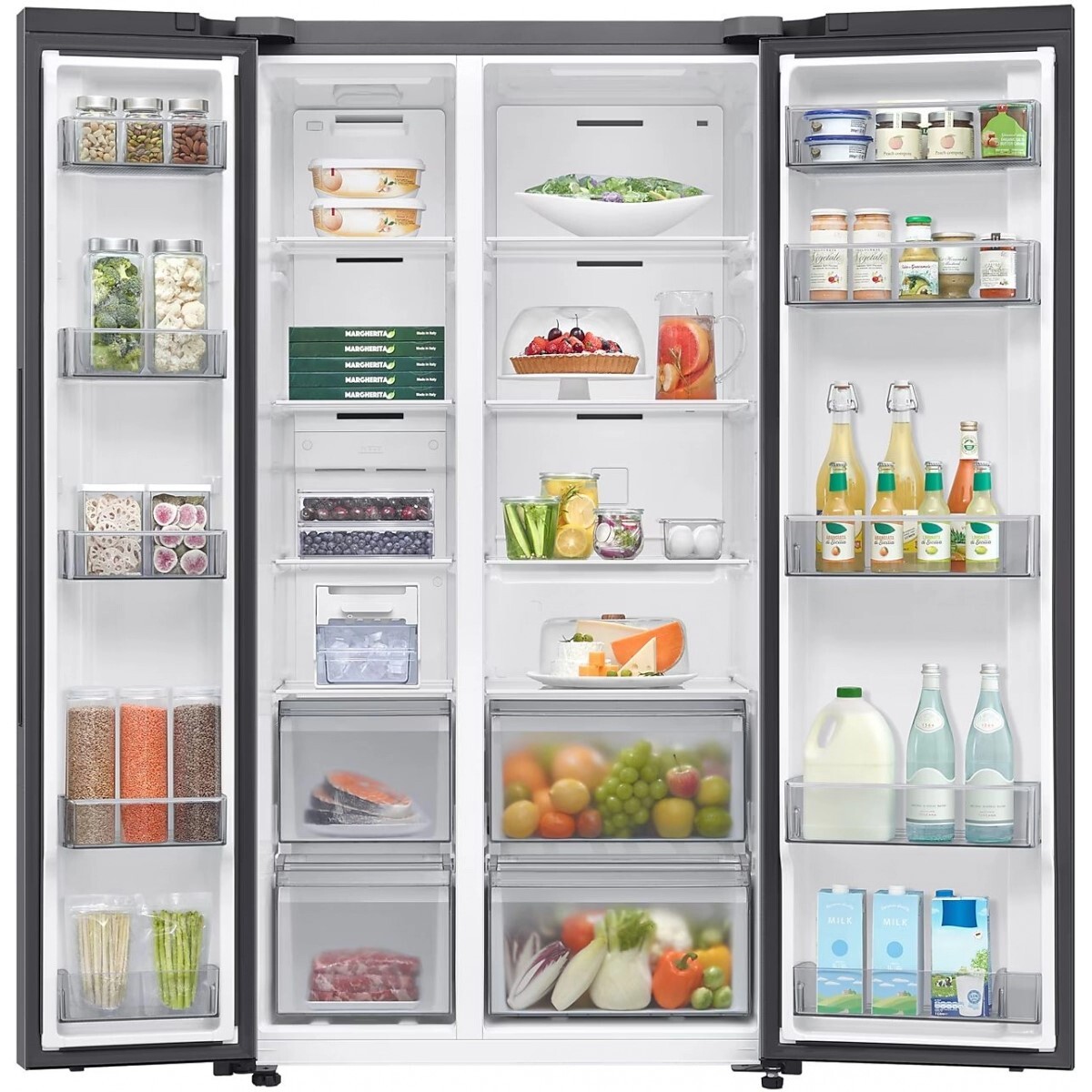 三星 Samsung   RS70F65Q1TSH‧Bespoke AI智能變頻對門式雪櫃‧647L-香港行貨-原廠3年全機及10年壓縮機保養‧