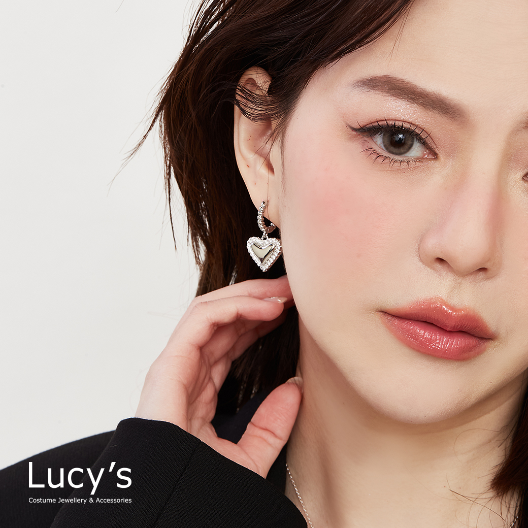 閃耀愛情 易扣耳環 (二色) (129026/129028)