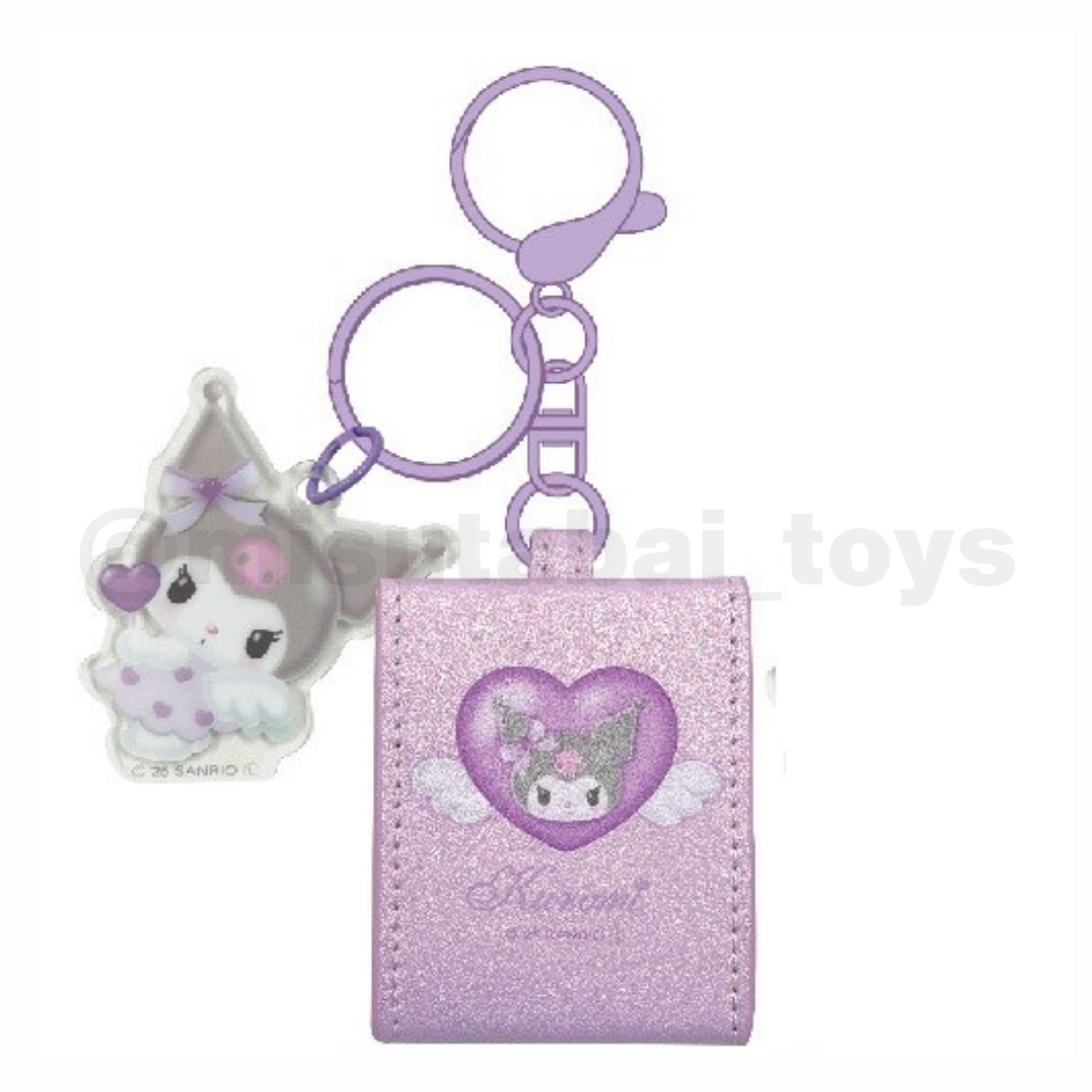 Sanrio Angel Series Mini Mirror Charm - Kuromi Purple
