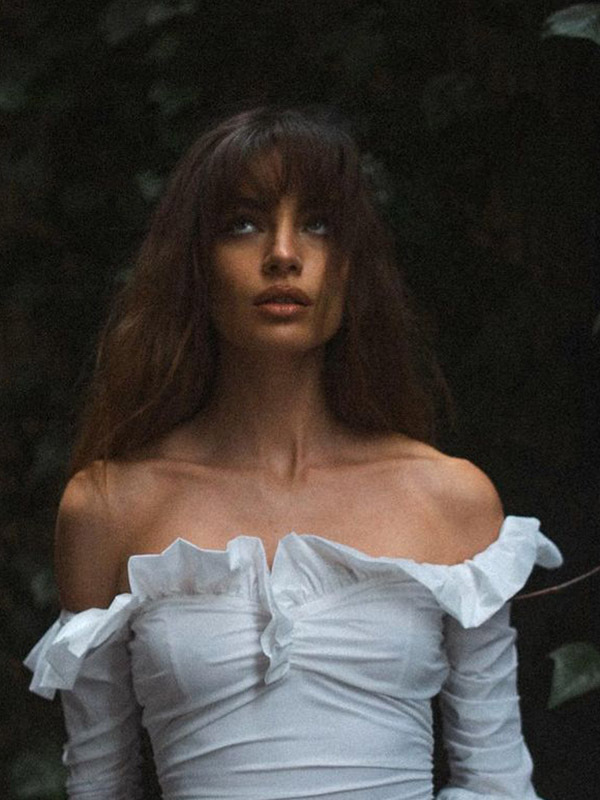 PHILOSOPHY 一字領排釦上衣