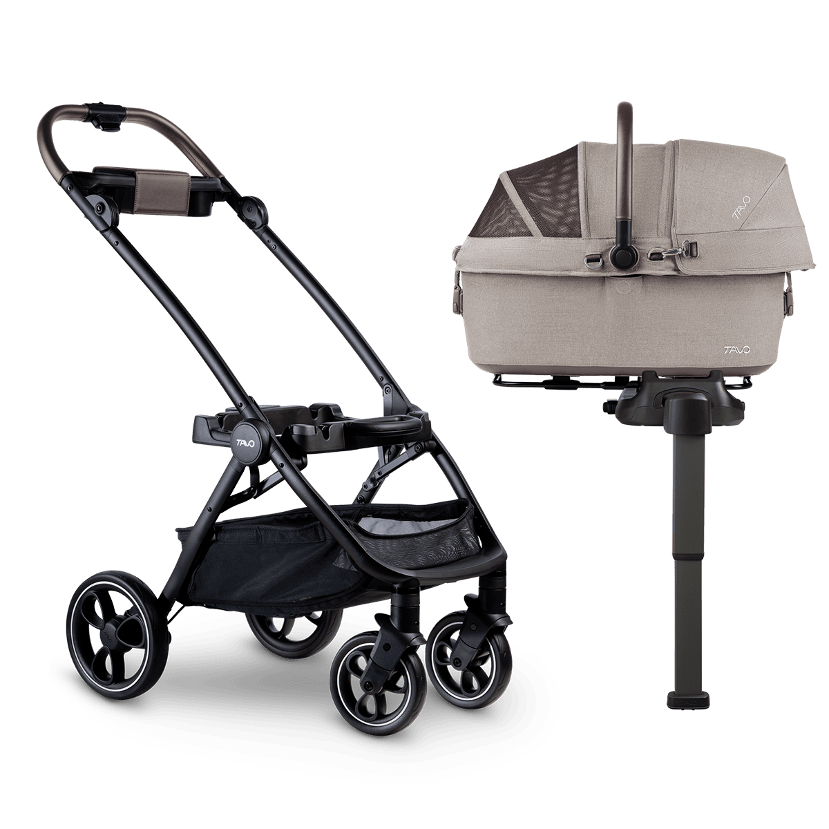 Tavo - Maeve™ 6X 3-in-1 寵物汽座推車組合