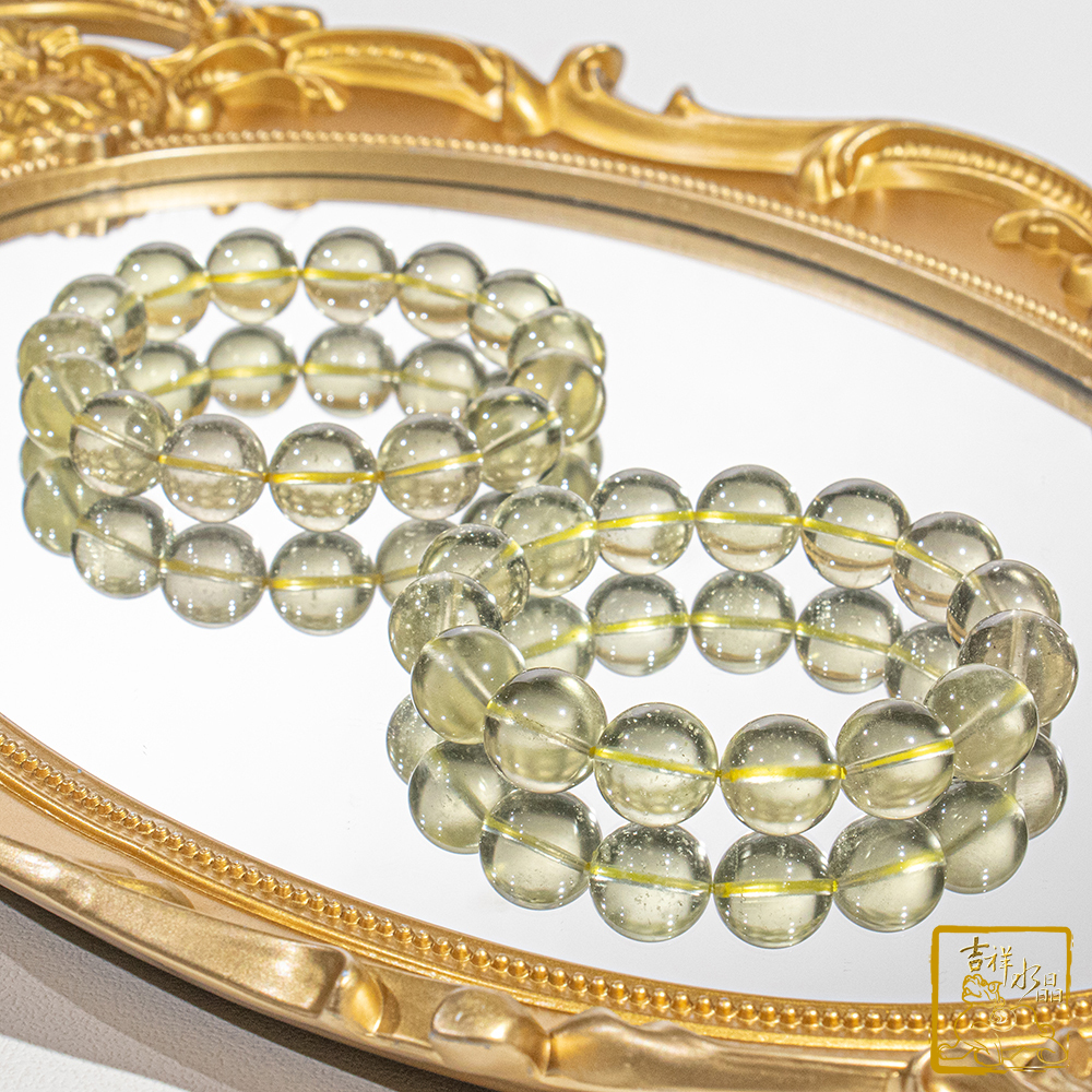 Libyan Gold Tektite Bracelet 14mm