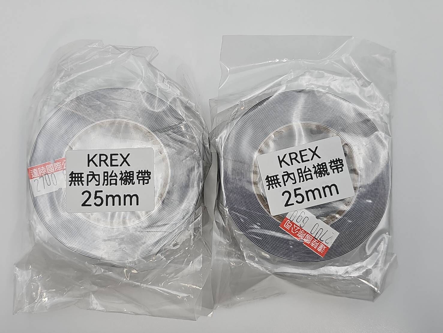 KREX TR 公路車無內胎襯帶 25mm*420cm (一車份) 公路車專用黏貼式襯帶 無內胎專用襯帶  2700-690