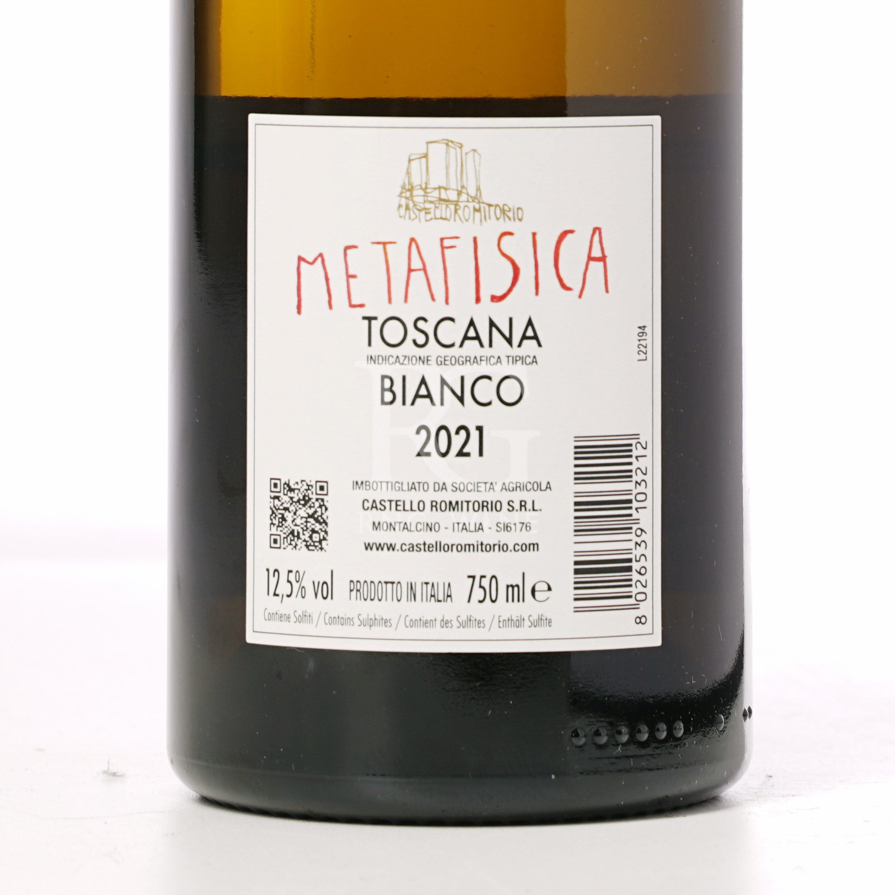 Castello Romitorio Metafisica Bianco 2021 (RP92)