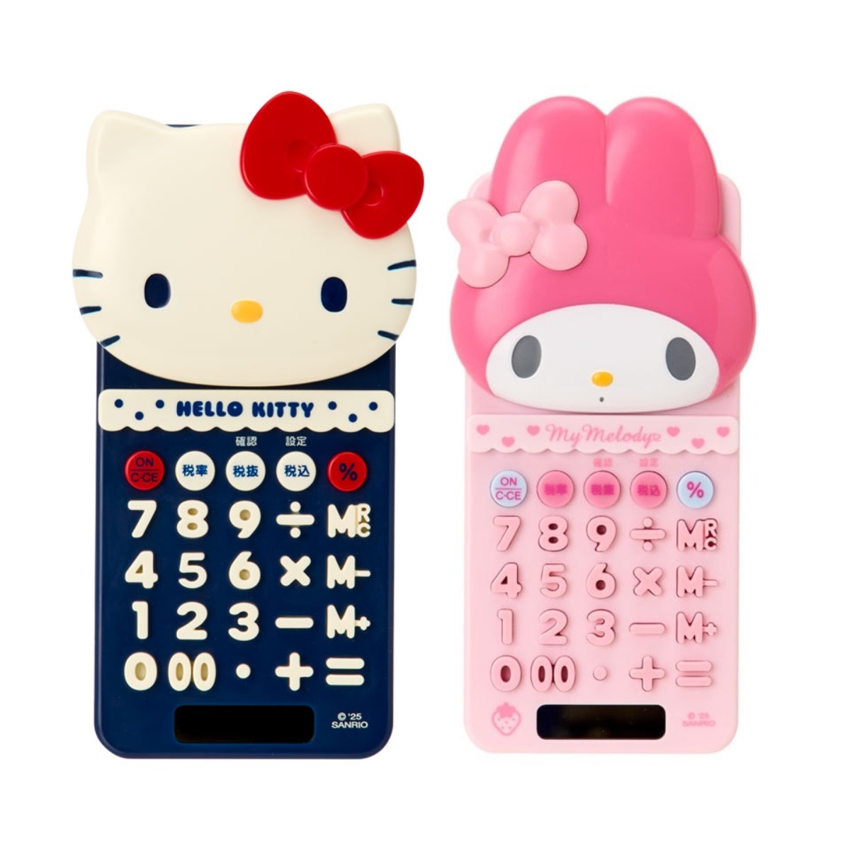 現貨┃日本 三麗鷗  kitty貓 美樂蒂 迷你滑蓋 計算機