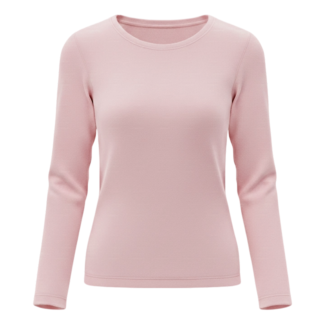 圓領山羊絨輕暖上衣 女款 (4色) 12YST2470C