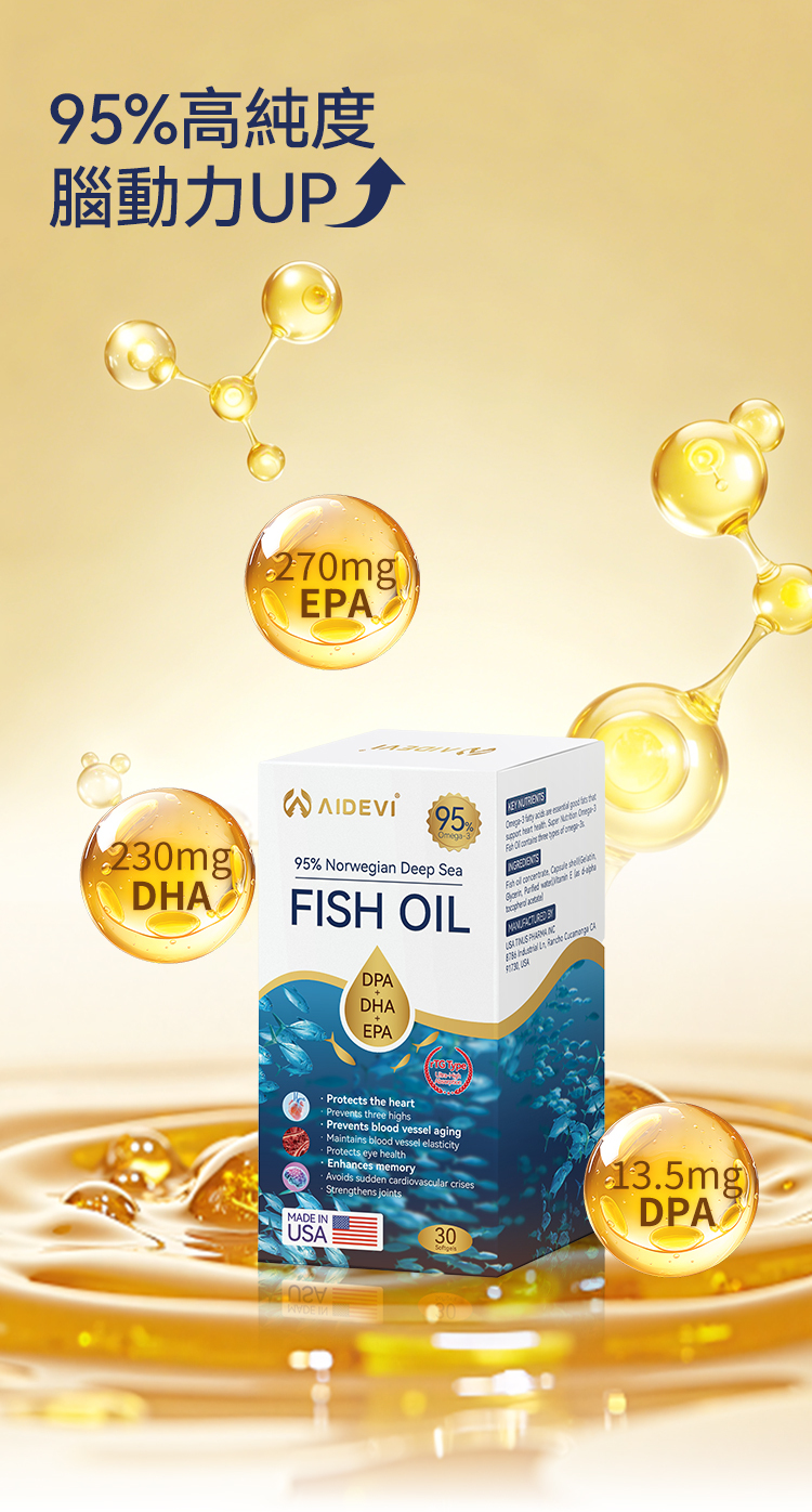 AIDEVI® 95%挪威深海魚油