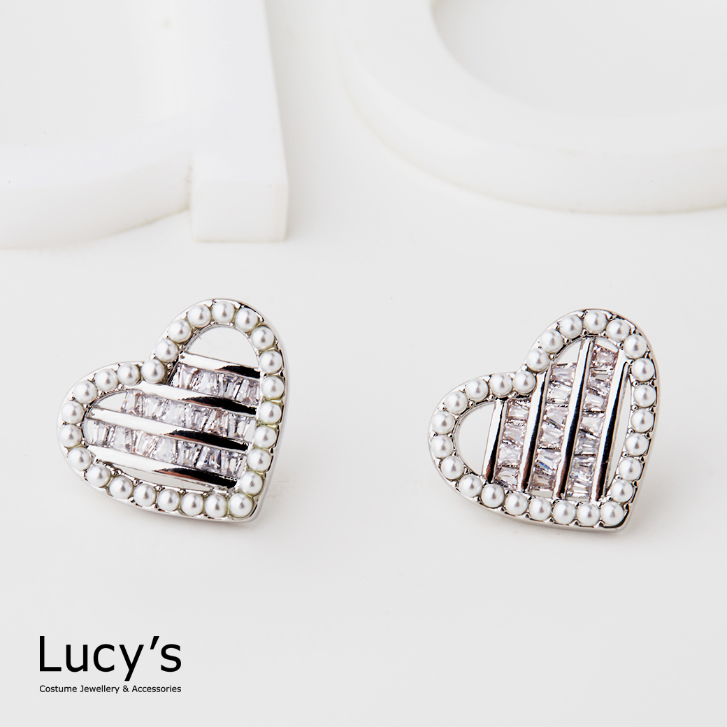 閃耀珍心 耳環 (二色) (129031/129032)