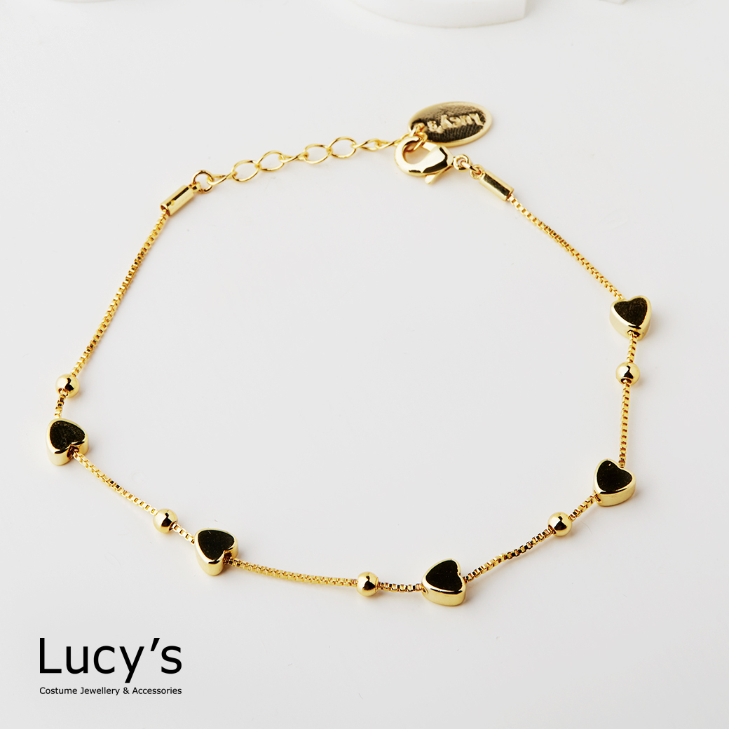 愛心圓舞 手鍊 (三色) (127721/127722/128539)