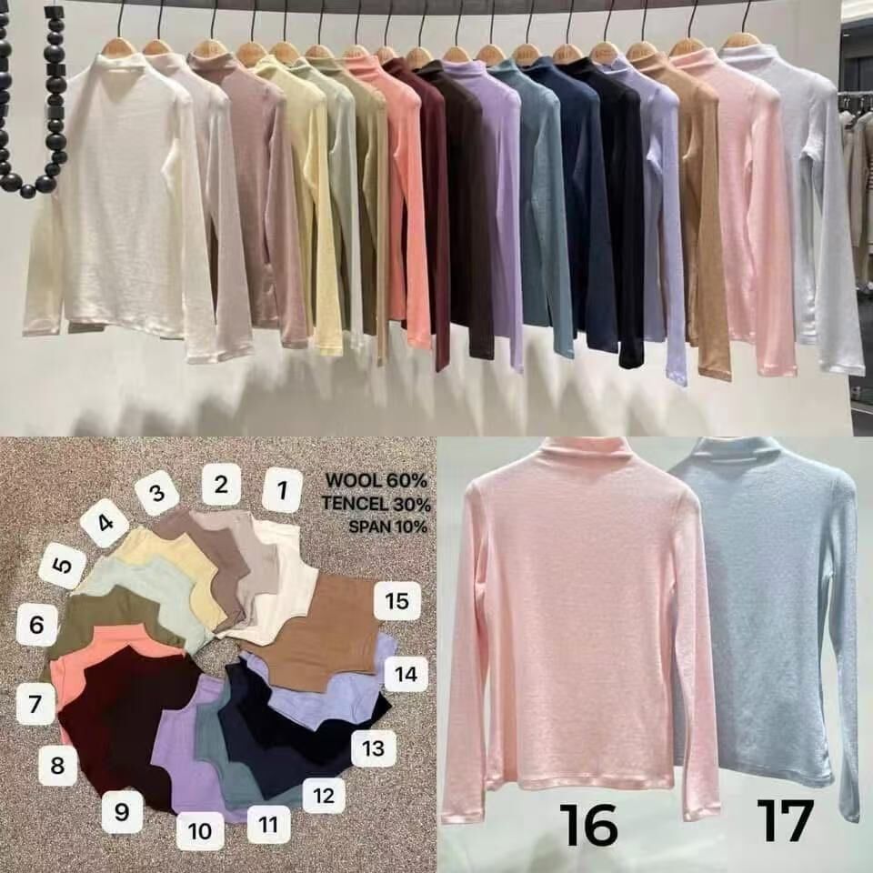 CC27 高領百搭上衣 *$399/2*