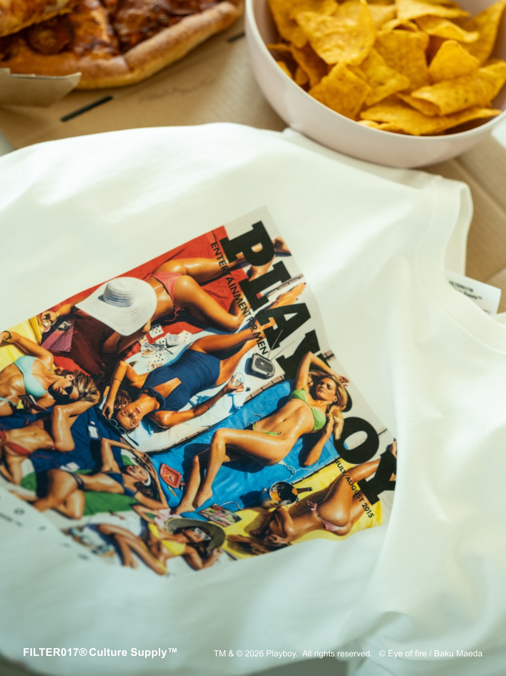 PLAYBOY X FILTER017® Magazine Cover-2015 Tee/ 2015雜誌封面短T