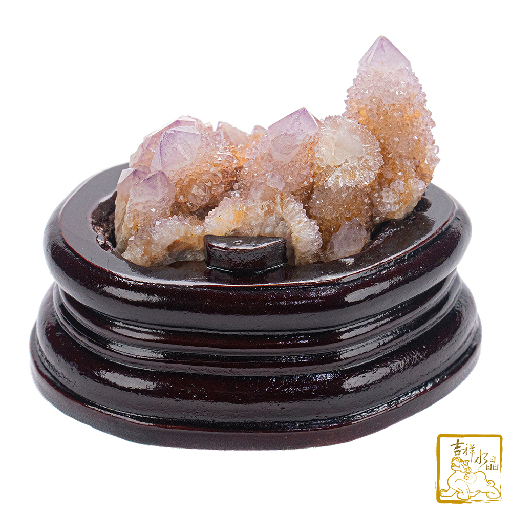 Cactus Quartz / Spirit Quartz / South Africa Amethyst Cluster 219g