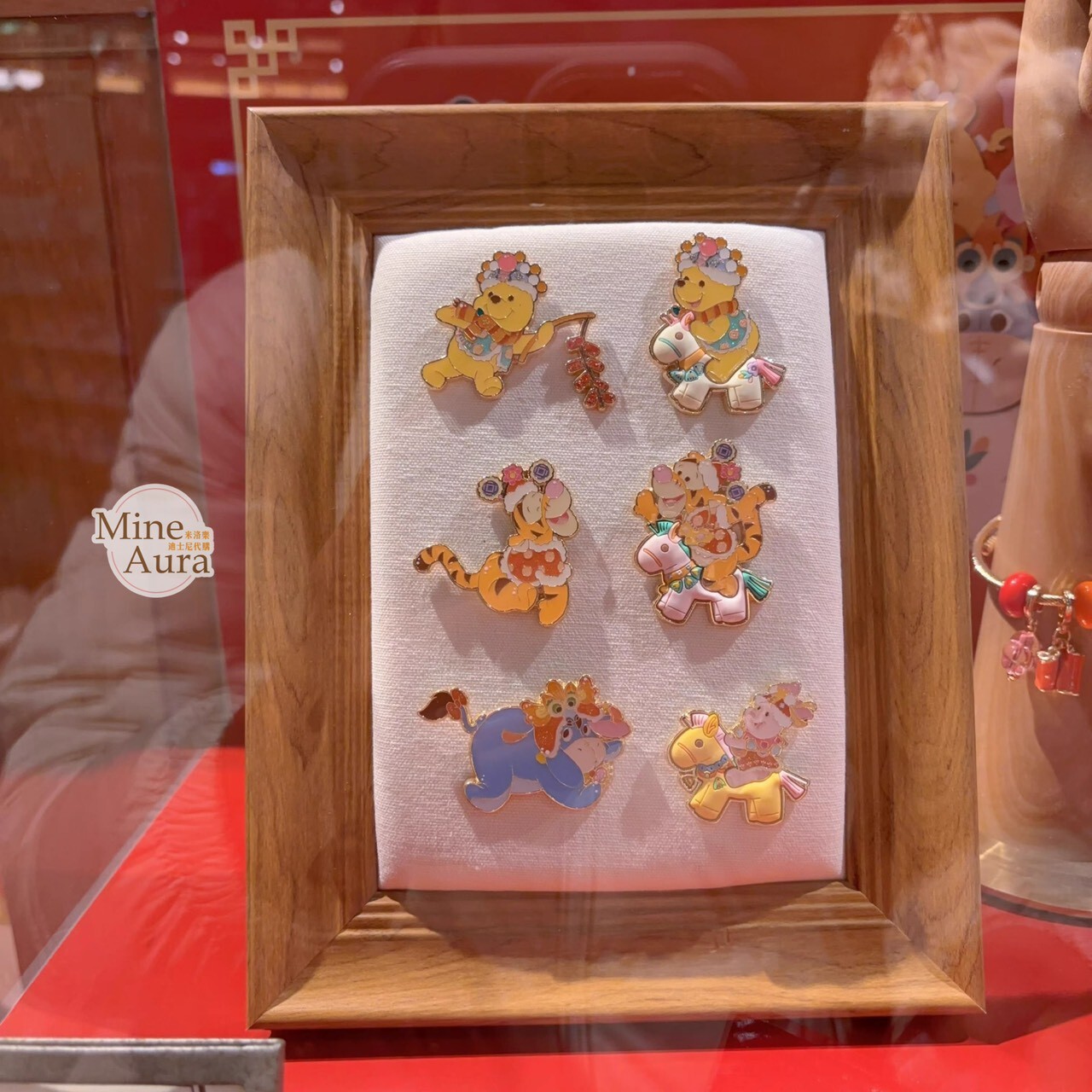 2026 新春 小熊維尼和朋友們系列 造型 徽章 PIN 盲選盒 盲盒 -上海迪士尼樂園