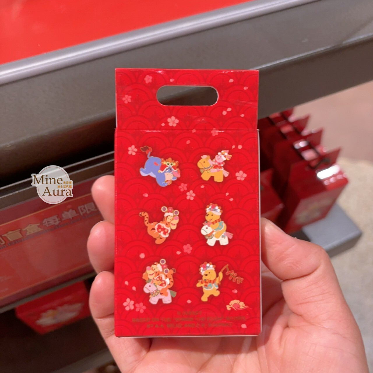 2026 新春 小熊維尼和朋友們系列 造型 徽章 PIN 盲選盒 盲盒 -上海迪士尼樂園