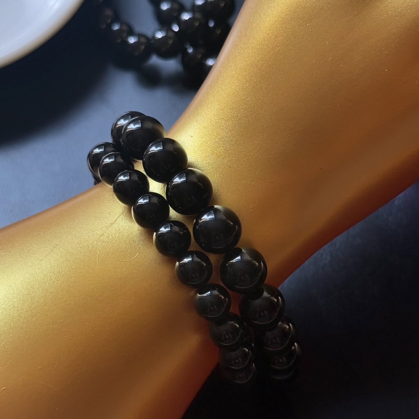 [原石] 黑曜石 手串 防小人推薦