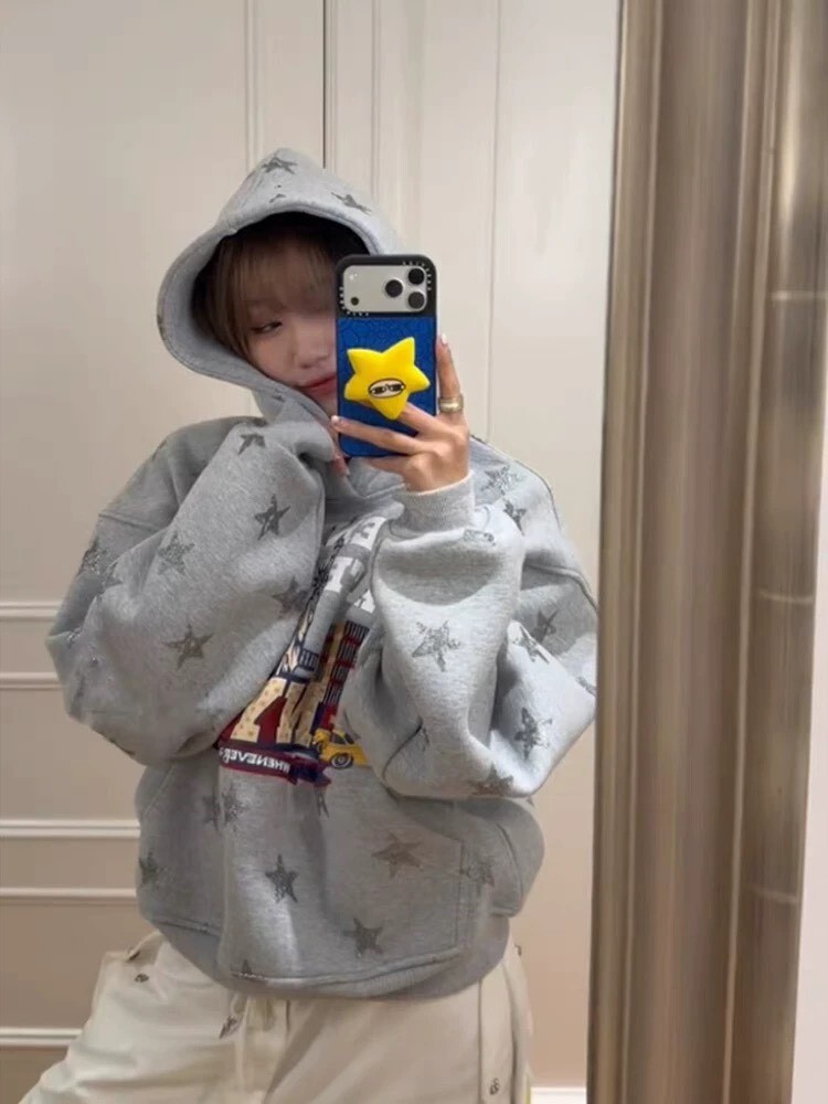 自由女神短版帽T