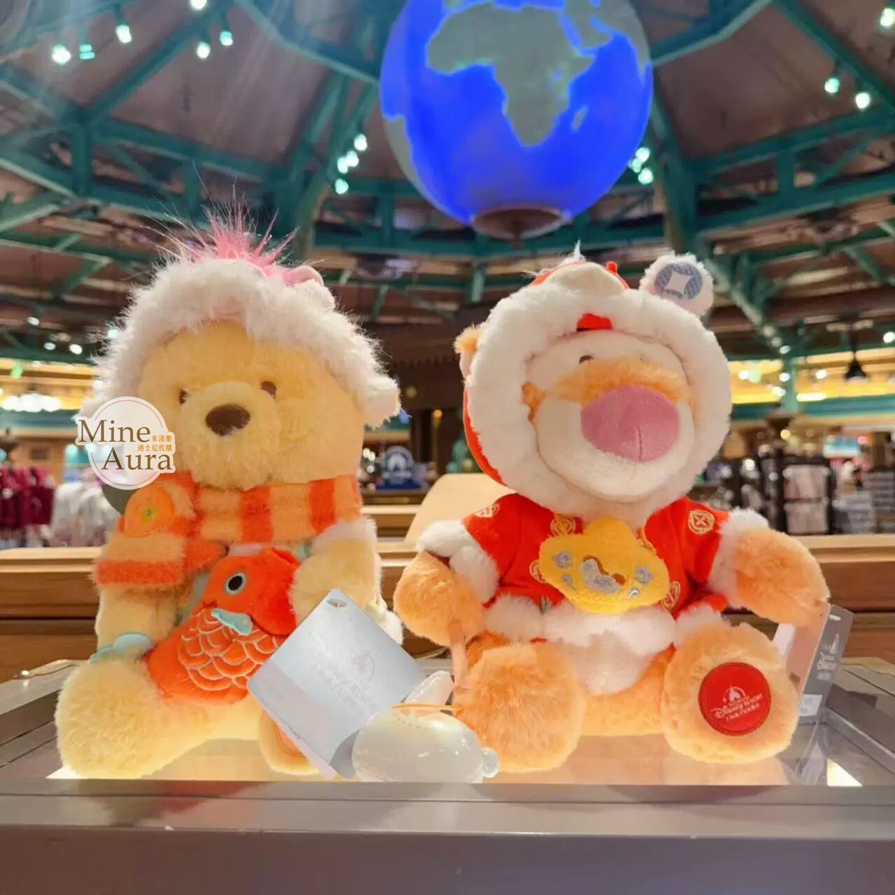 2026 新春 小熊維尼和朋友們系列 小熊維尼 Winnie the Pooh 娃娃 玩偶 -上海迪士尼樂園