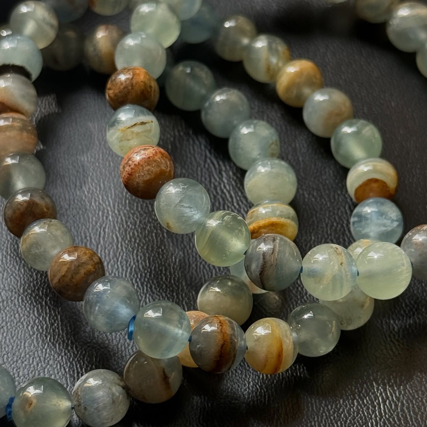 [原石] 加勒比方解石 水晶手串