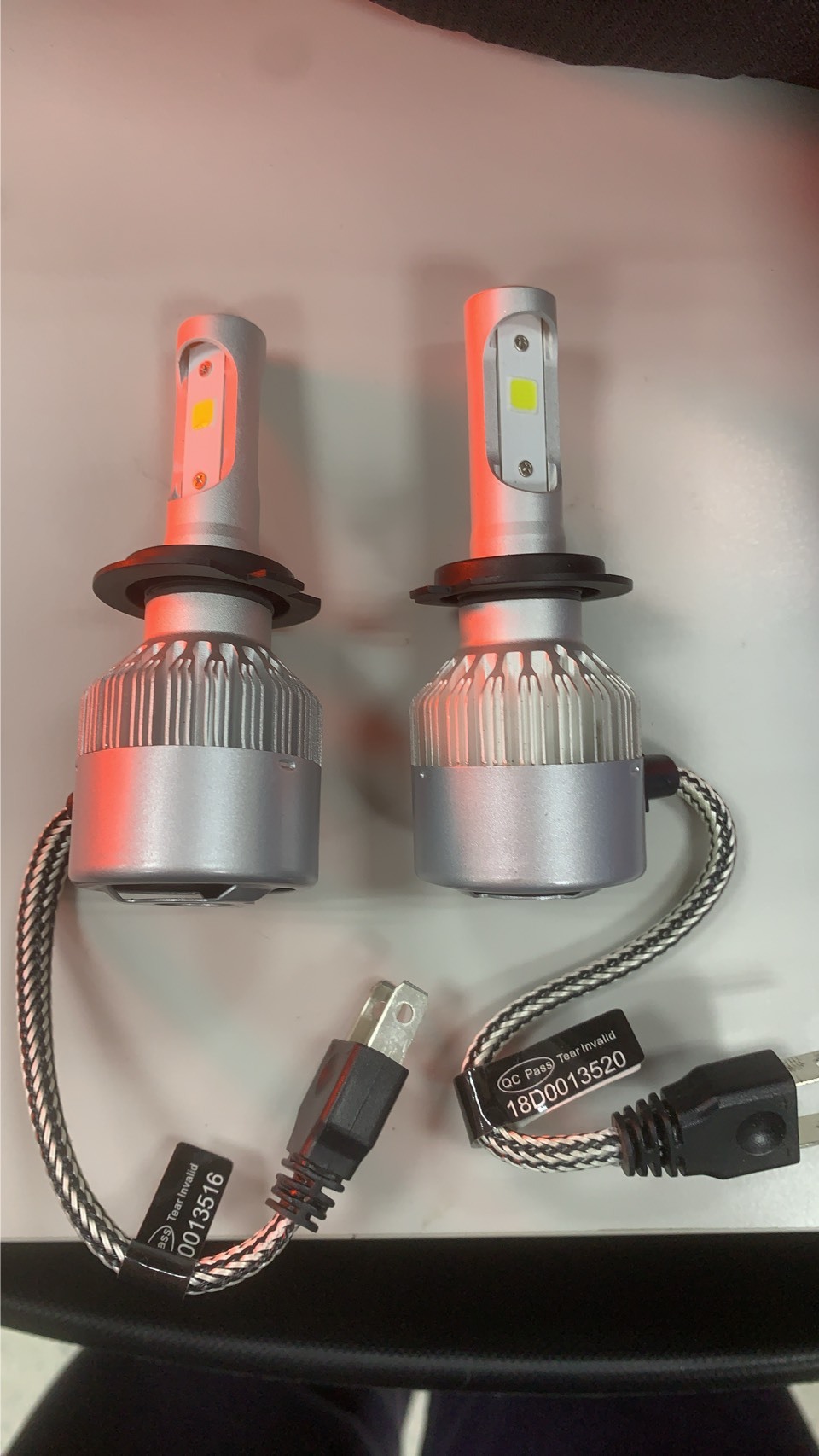 【庫存出清】PA8 H7 LED 白光 內建驅動 大燈 七天保固 一組兩顆合售