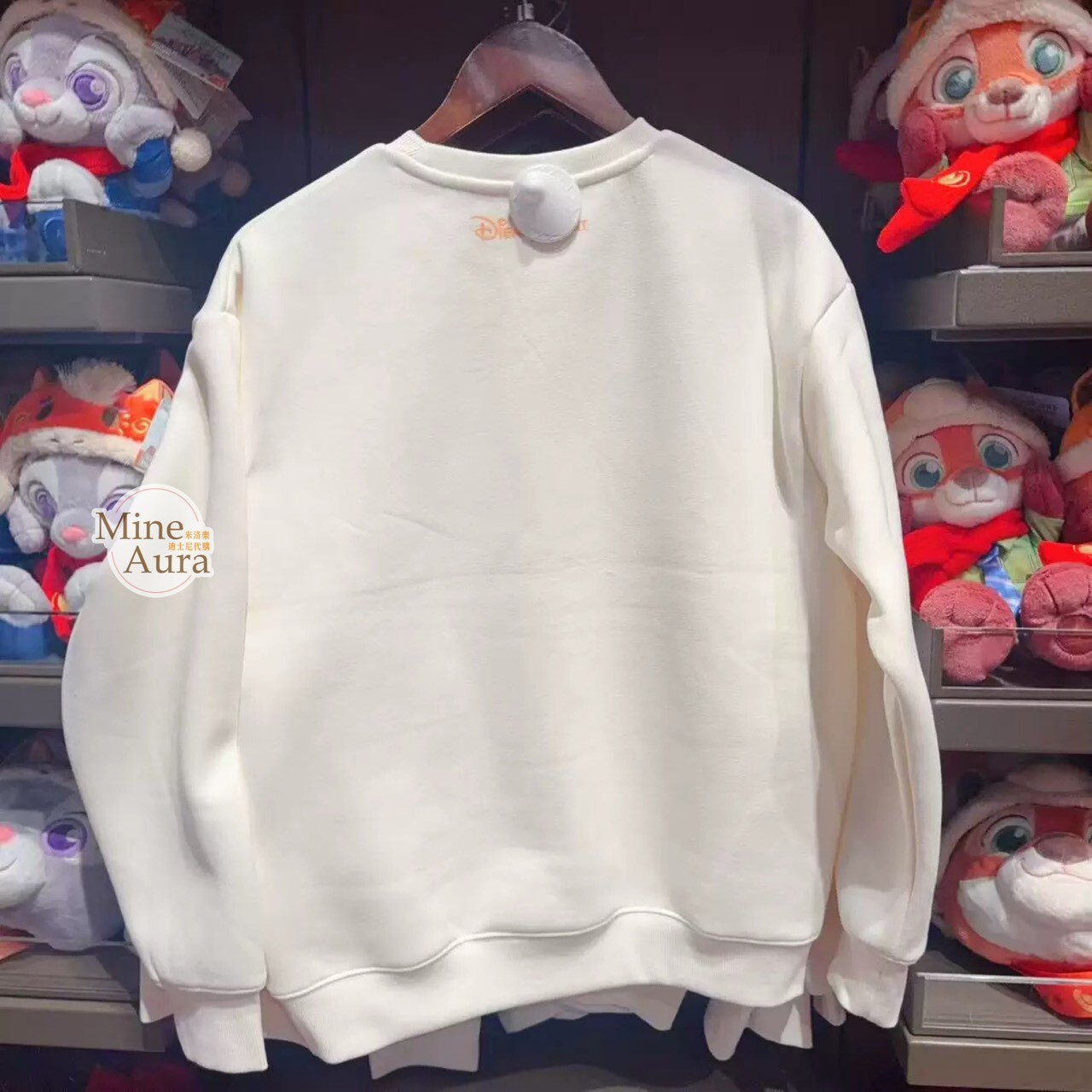 2026 新春 動物方城市 Zootopia 系列 內刷毛 長袖 上衣 -上海迪士尼樂園