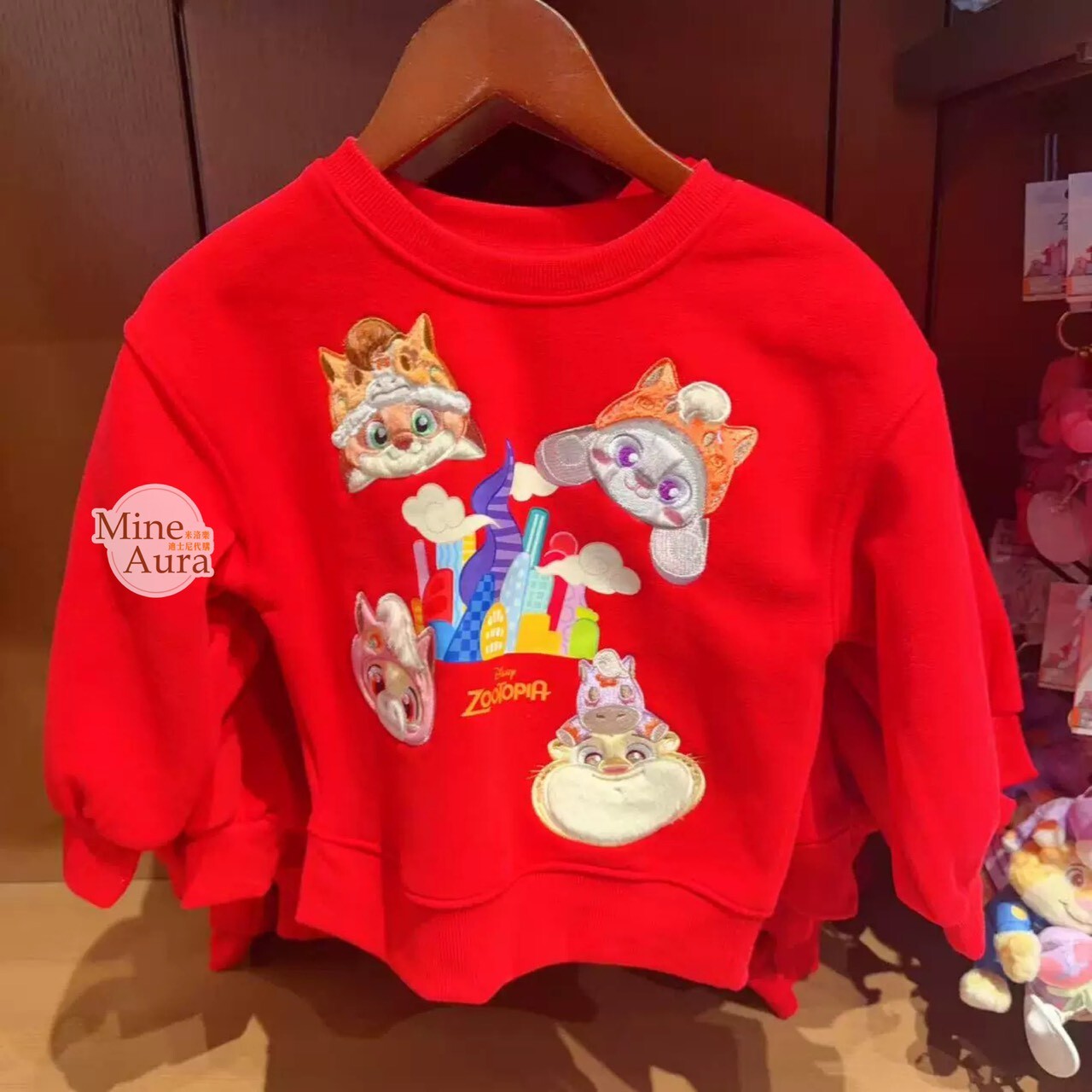 2026 新春 動物方城市 Zootopia 系列 兒童 上衣 長T -上海迪士尼樂園