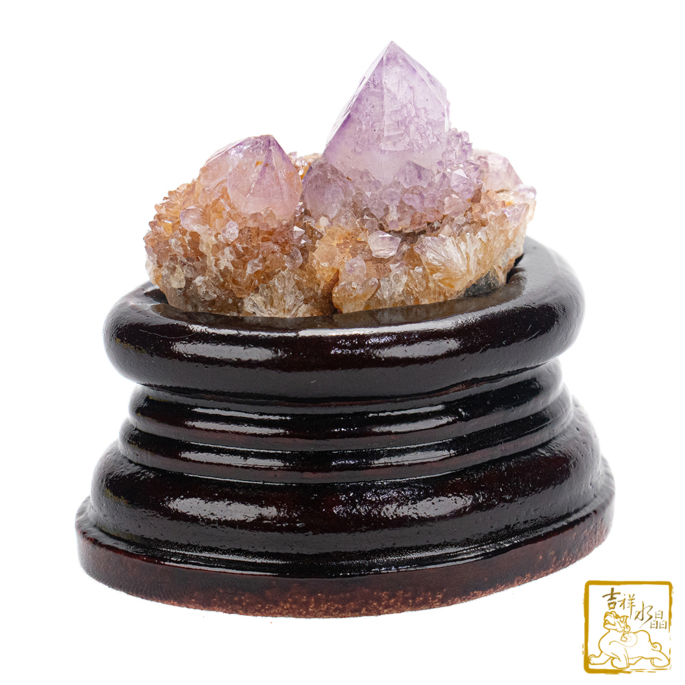 Cactus Quartz / Spirit Quartz / South Africa Amethyst Cluster 144g