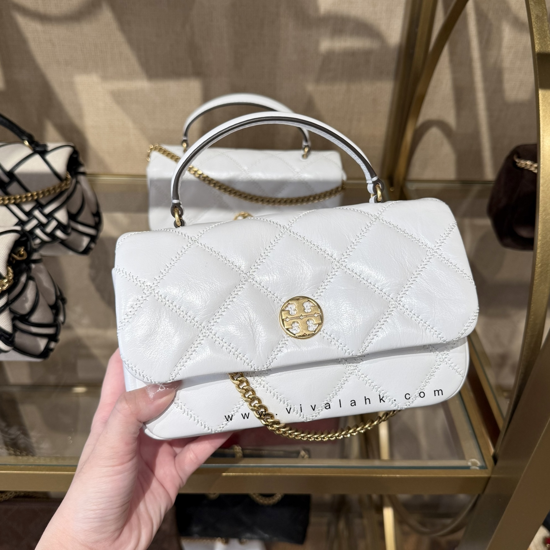 Tory Burch - Willa 手提+斜孭多用袋 (Mini) (油蠟牛皮) (171934)