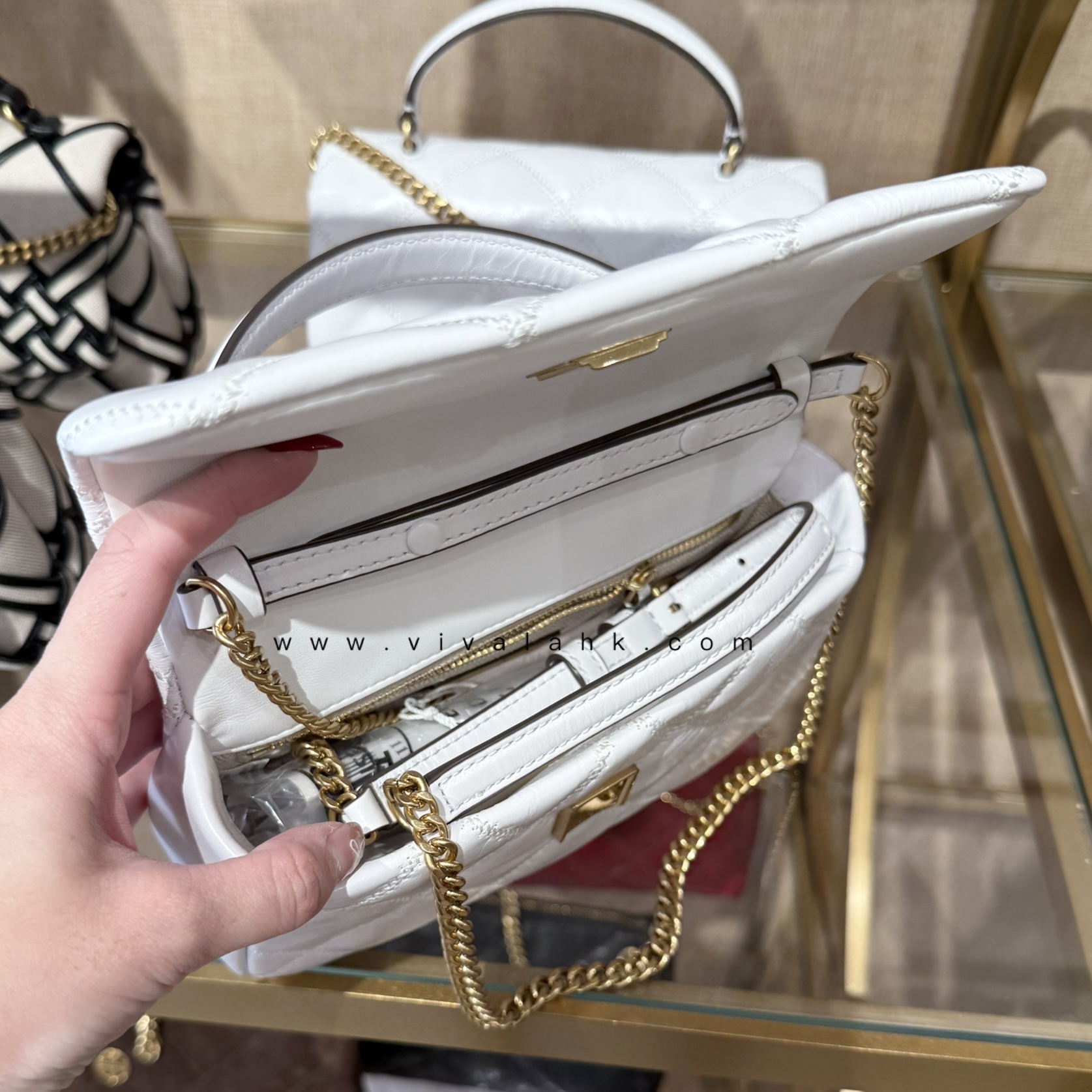 Tory Burch - Willa Glazed Mini Top Handle Bag (171934)