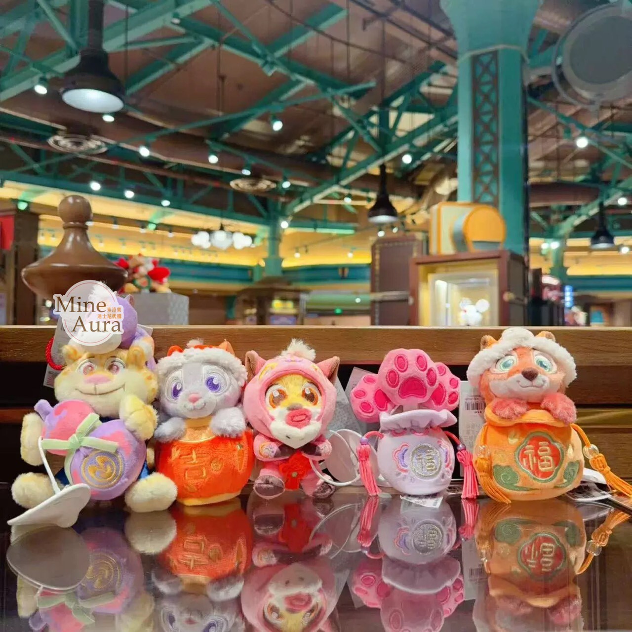 2026 新春 動物方城市 Zootopia 飛仔 Finnick 造型 絨毛 鑰匙圈 吊飾 -上海迪士尼樂園