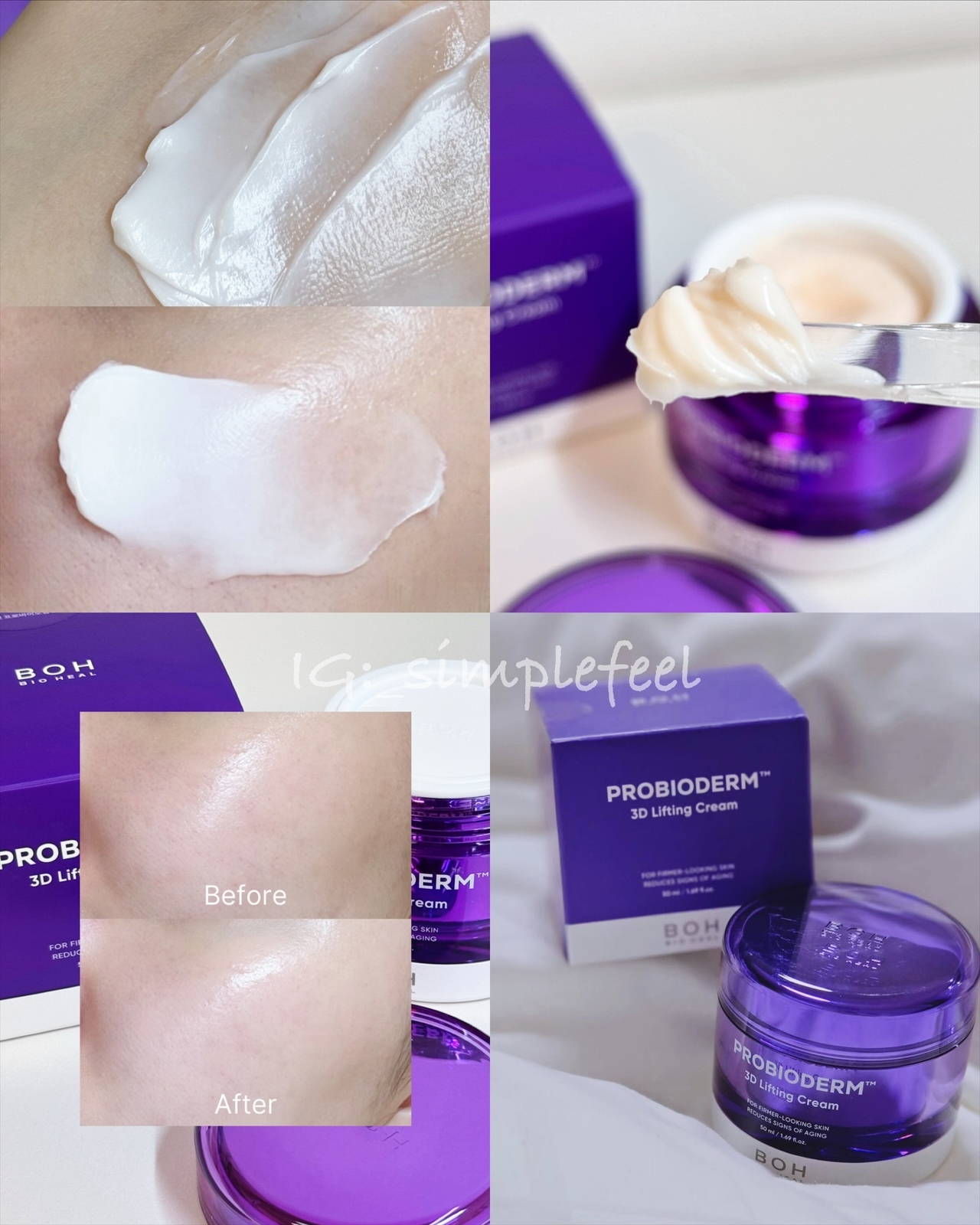 1+1套裝】 Bioheal Boh益生菌抗皺緊致面霜Bioheal Boh Probioderm