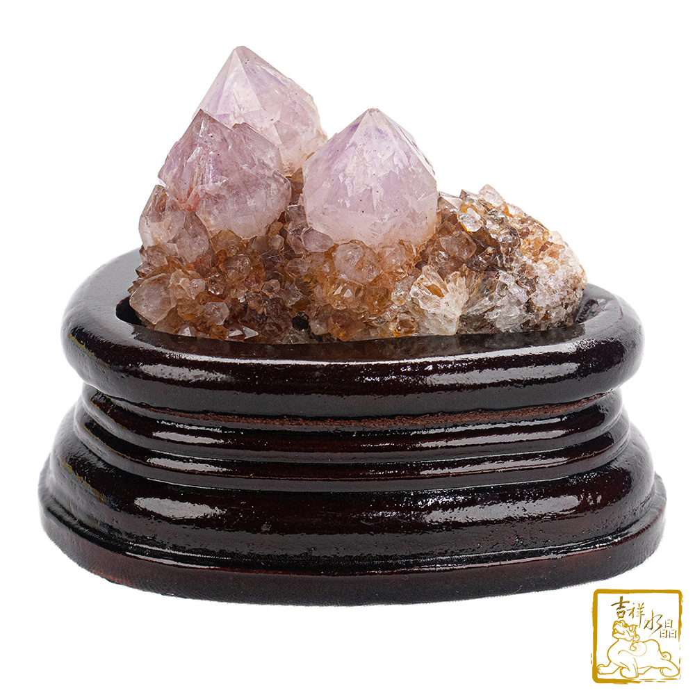 Cactus Quartz / Spirit Quartz / South Africa Amethyst Cluster 272g