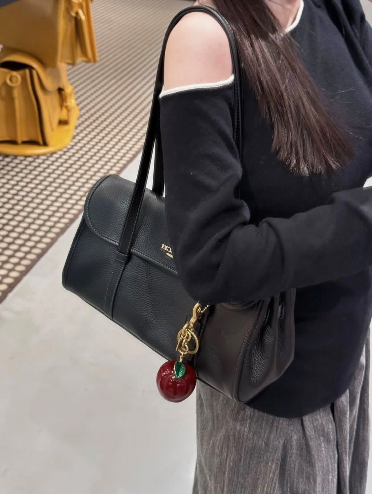 【31/1截單！限時優惠預訂】COACH BRIDGET FLAP SHOULDER BAG（4色）