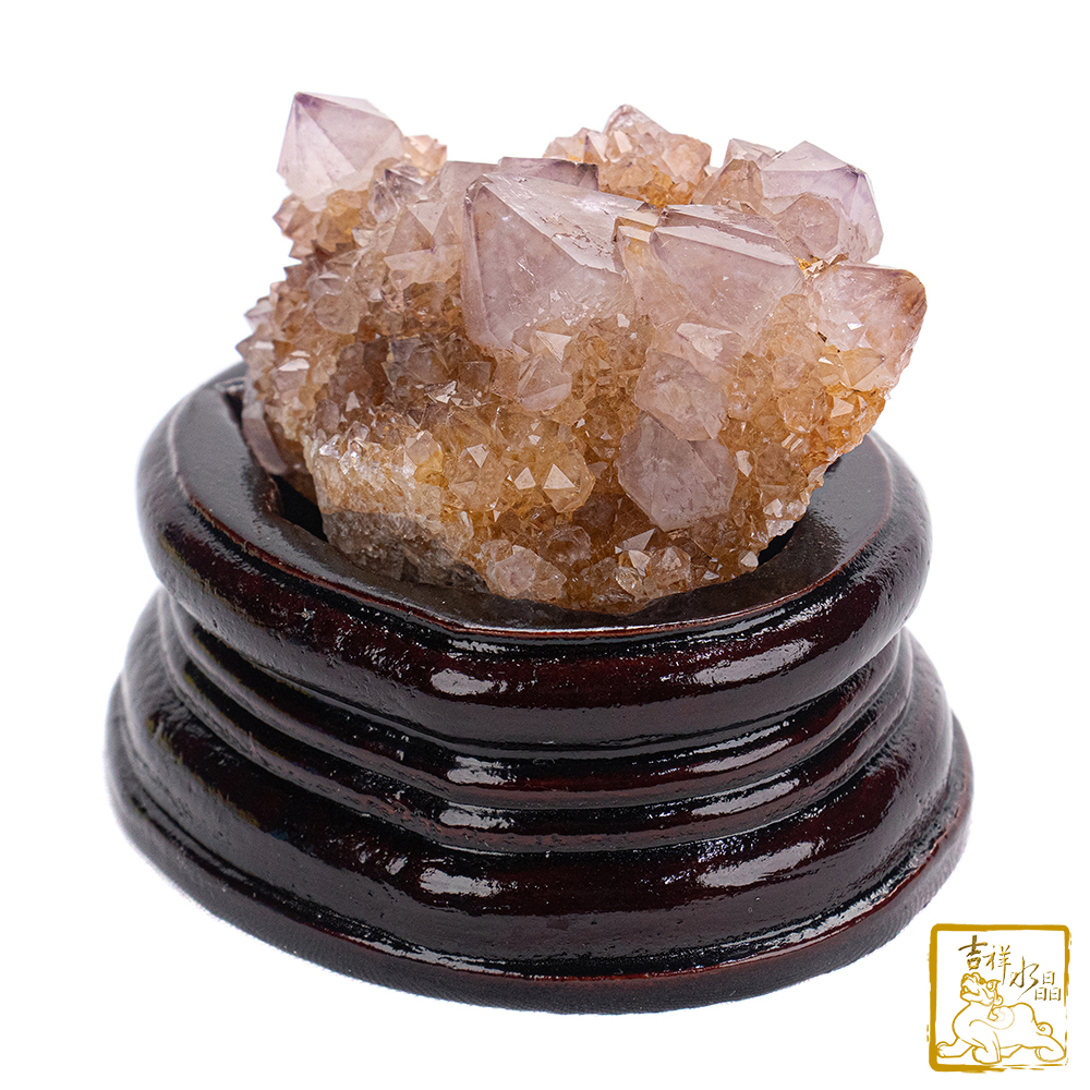 Cactus Quartz / Spirit Quartz / South Africa Amethyst Cluster 280g